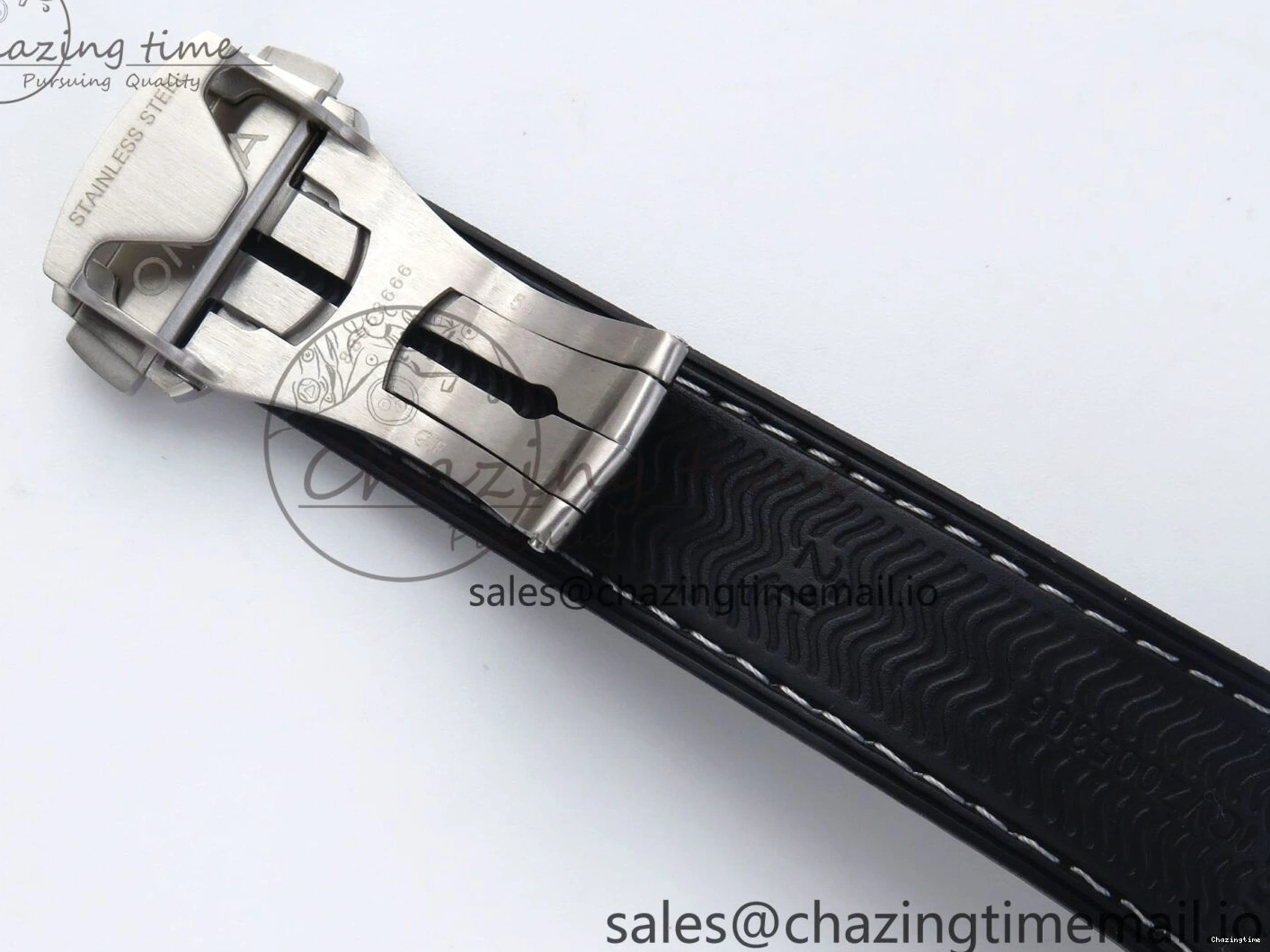 0216 Unisex Seamaster Planet Ocean 600M 43.5mm SS SCF 1:1 Best Edition Black Bezel Black Dial on Black Rubber Strap A8900 Super Clone 7664